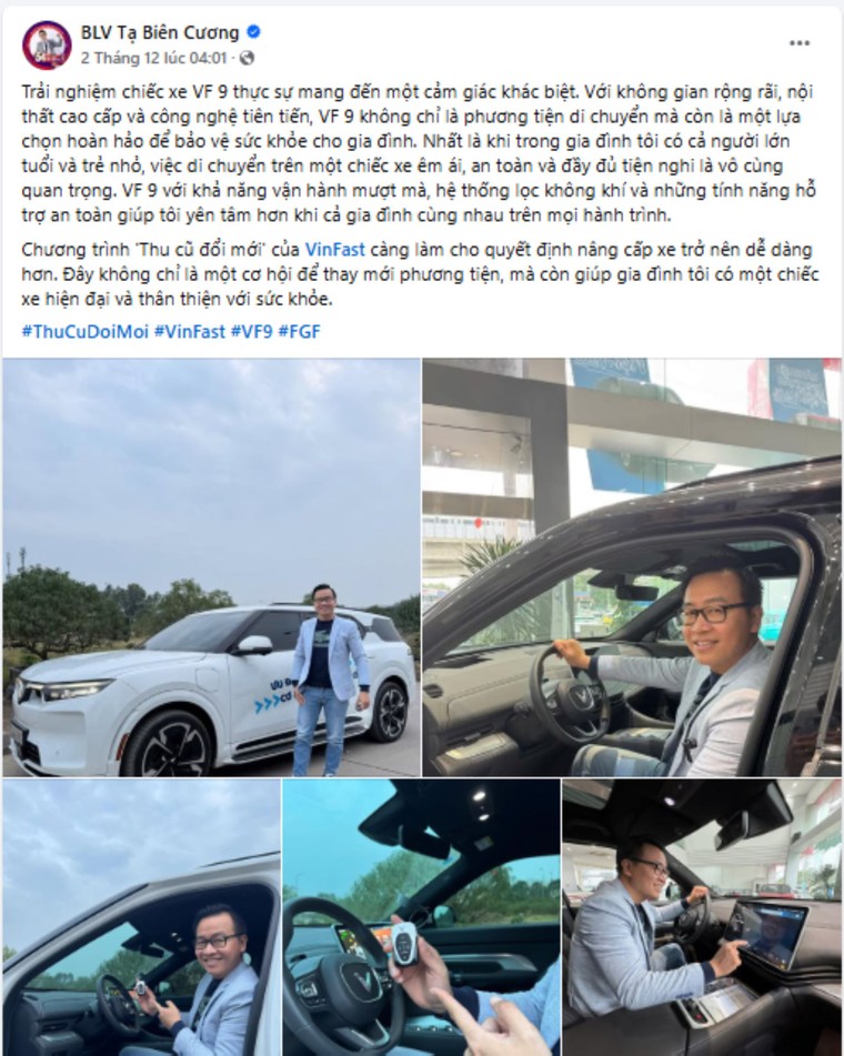 VinFast VF 9 tăng sức hút dịp cuối năm nhờ loạt ưu đãi lên đời “xe sang, giá tốt” ảnh 1