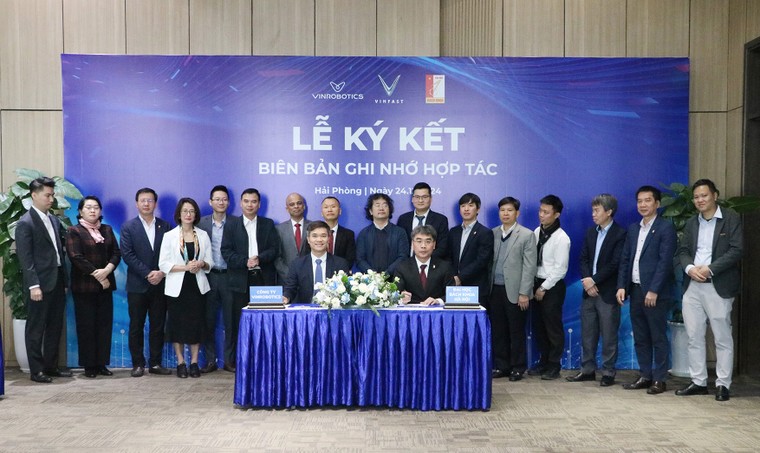 VinFast, VinRobotics hợp tác thúc đẩy đào tạo và nghiên cứu khoa học với Đại học Bách khoa Hà Nội ảnh 1