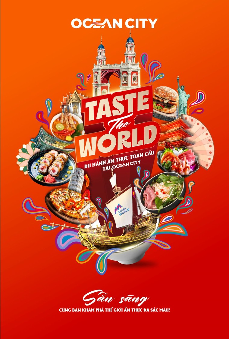 Đến Ocean City thưởng thức ẩm thực toàn cầu, du ngoạn năm châu ảnh 1