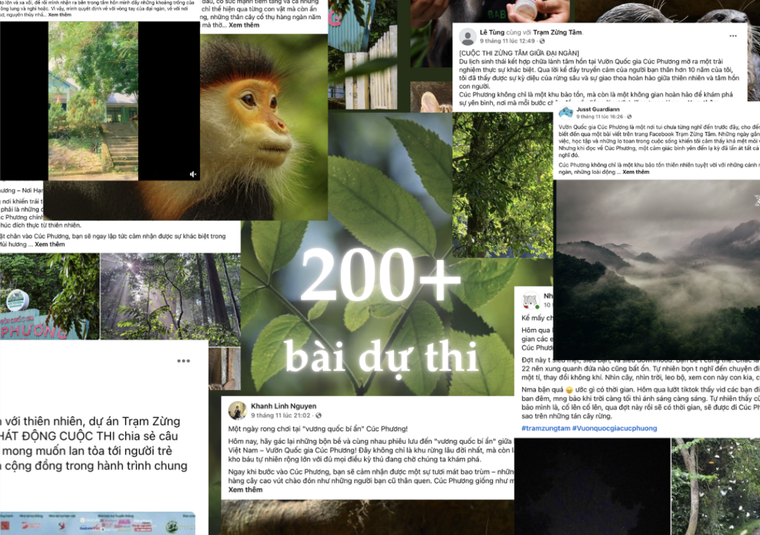 Nhóm sinh viên phát triển dự án bảo tồn sinh thái tại Vườn Quốc gia Cúc Phương ảnh 1