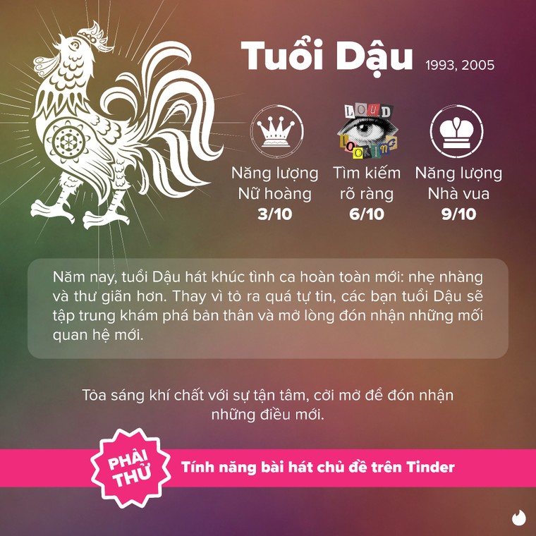Tinder tung bí kíp trường năng lượng thăng hoa, giúp đường tình duyên của hội độc thân "đỉnh nóc, kịch trần" Tết Ất Tỵ ảnh 5