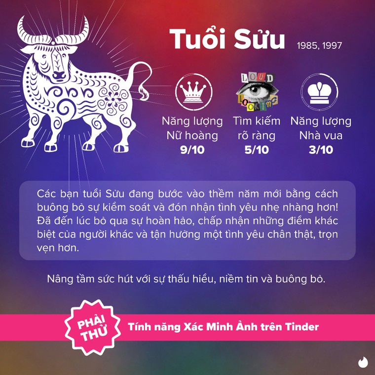Tinder tung bí kíp trường năng lượng thăng hoa, giúp đường tình duyên của hội độc thân "đỉnh nóc, kịch trần" Tết Ất Tỵ ảnh 9