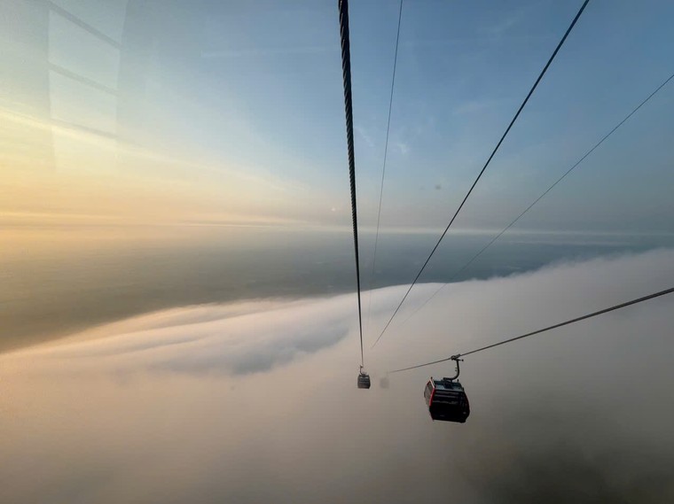 Núi Bà Đen đón cột mốc 2 triệu lượt khách đi cáp treo đúng ngày 8/3 ảnh 3