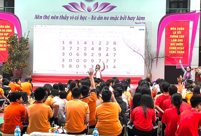 Thầy, trò các trường học quận Ba Đình quyết tâm xây dựng "Trường học hạnh phúc" ảnh 4