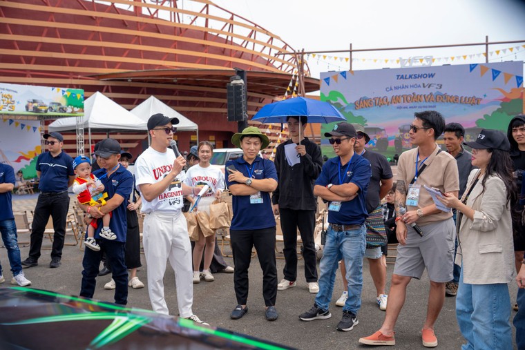 Chủ xe dự thi cá nhân hóa: “Chỉ có VF 3 mới cho tôi cảm hứng sáng tạo” ảnh 5