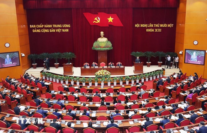 Tổng Bí thư: Không để việc sắp xếp tổ chức bộ máy làm gián đoạn hoạt động của nhân dân ảnh 3