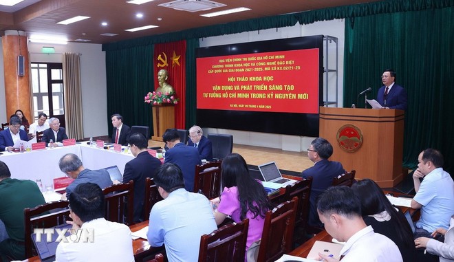 Vận dụng và phát triển sáng tạo tư tưởng Hồ Chí Minh trong kỷ nguyên mới ảnh 2