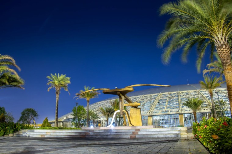 Choáng ngợp trước tốc độ thi công siêu kỷ lục thế giới của Trung tâm Triển lãm Quốc gia ảnh 14