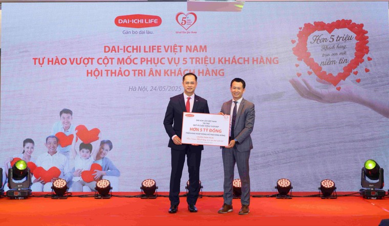 Dai-ichi Life Việt Nam tự hào vượt cột mốc phục vụ 5 triệu khách hàng ảnh 2