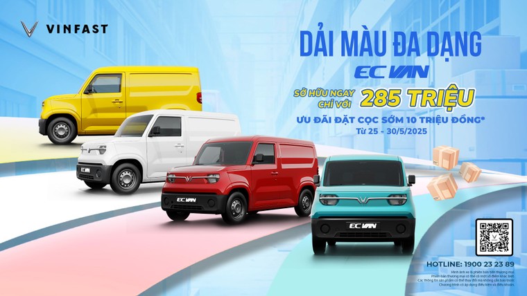 Chủ hộ kinh doanh chọn VinFast EC Van vì bài toán kinh tế “lời hơn thấy rõ” ảnh 1