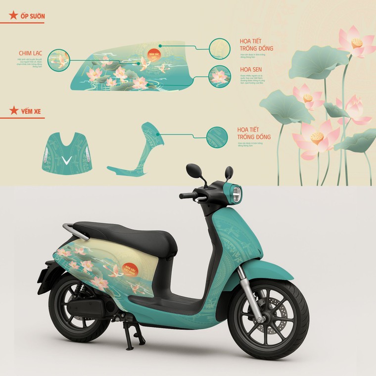 Nhận cả trăm bài dự thi, cuộc thi sáng tạo xe máy điện “Bản sắc Việt” bước vào chặng nước rút ảnh 1