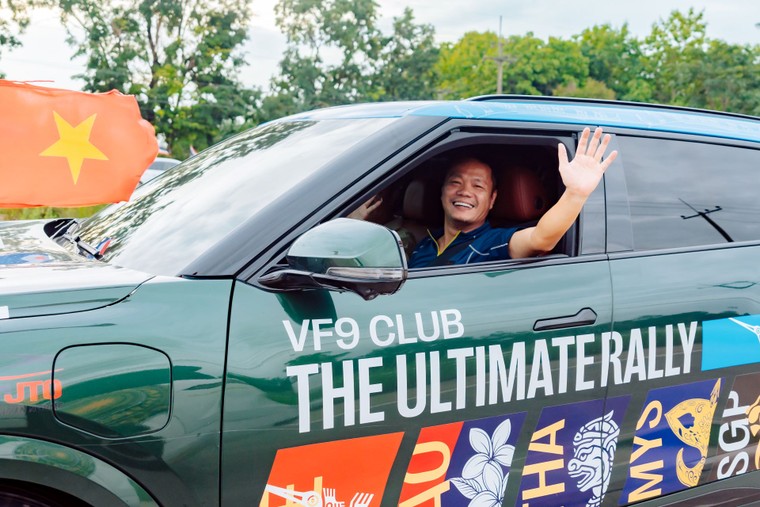 Đoàn xe VinFast VF 9 “phượt” Đông Nam Á: Xe điện Việt tự tin băng đèo, vượt đường đá hộc, thẳng tiến Thái Lan ảnh 5