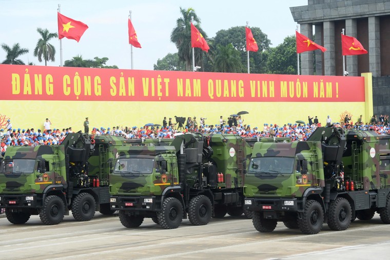 Lần đầu tiên khí tài công nghệ cao của Viettel tham gia lễ diễu binh, diễu hành ngày 2/9 ảnh 5