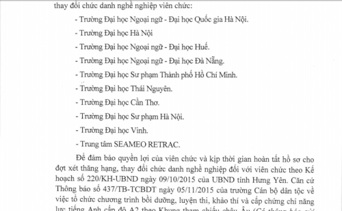 Bi hài giáo viên ở Hưng Yên nháo nhác 'mua' chứng chỉ ảnh 1