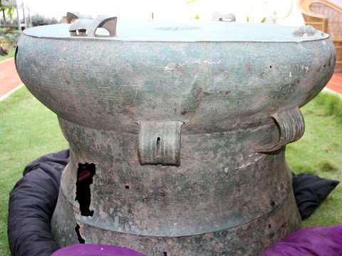 Trống đồng Đông Sơn của người Việt cổ được tìm thấy tại Timor Leste ảnh 1