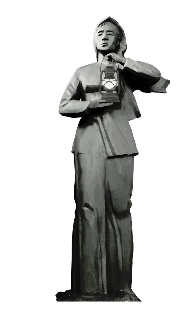 Tượng đài 'Người mẹ thắp lửa' sẽ làm bằng chất liệu đặc biệt ảnh 1