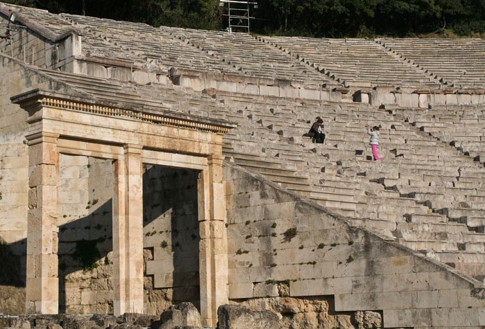 Kỹ thuật xây dựng bậc nhất của di chỉ khảo cổ Epidaurus ảnh 4