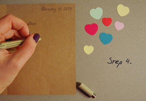 Hướng dẫn cách làm thiệp Valentine 'trái tim trong lọ thủy tinh' ảnh 4