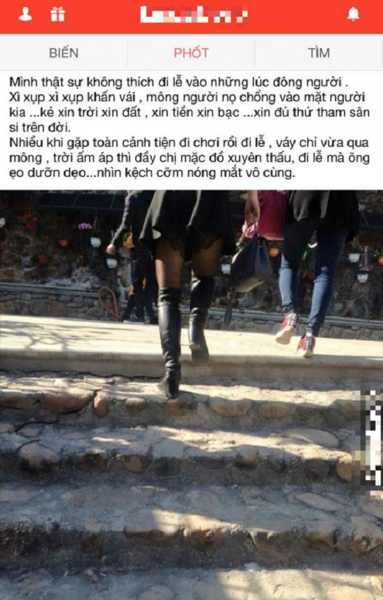 Nhân vật bị lên án vì đi chùa mặc đồ ‘như lên bar’ phân trần ảnh 1