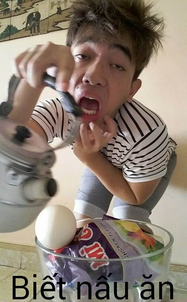 Cười 'rụng rốn' với bộ ảnh 'soái ca' kiểu mới ảnh 5