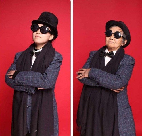 Dân mạng sôi sục với hình ảnh bà nội 80 tuổi 'sành điệu nhất TQ' ảnh 1