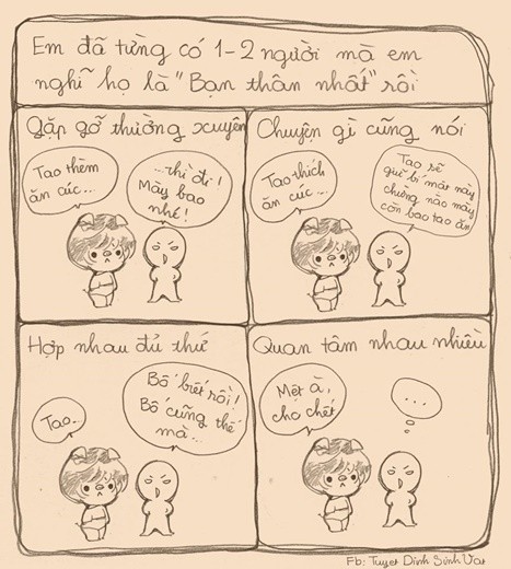 Bộ tranh “5 tỉ để bán bạn thân” cực dễ thương ảnh 2