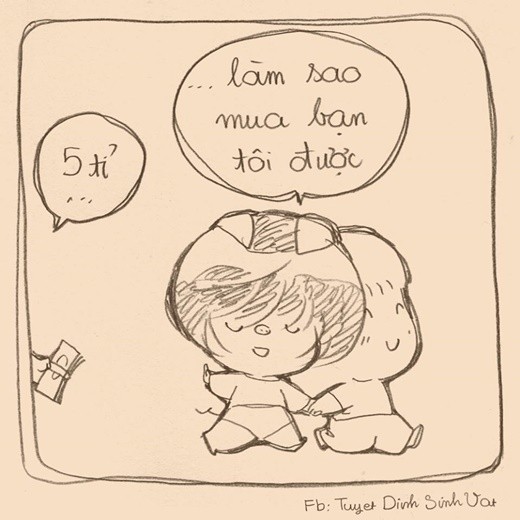 Bộ tranh “5 tỉ để bán bạn thân” cực dễ thương ảnh 10