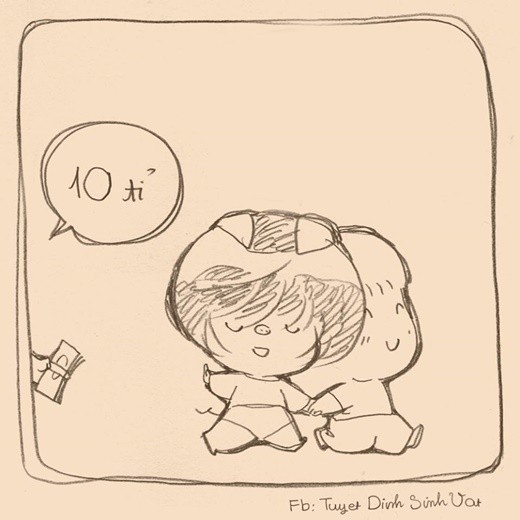 Bộ tranh “5 tỉ để bán bạn thân” cực dễ thương ảnh 11