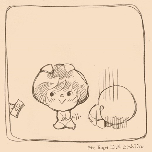 Bộ tranh “5 tỉ để bán bạn thân” cực dễ thương ảnh 13