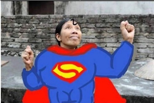 Cười vỡ bụng với ảnh chế khuôn mặt bà cô Việt trong 'King Kong' ảnh 2