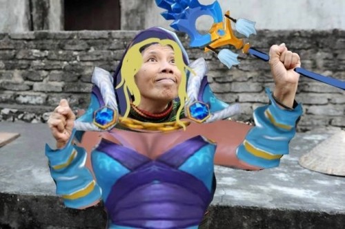 Cười vỡ bụng với ảnh chế khuôn mặt bà cô Việt trong 'King Kong' ảnh 8