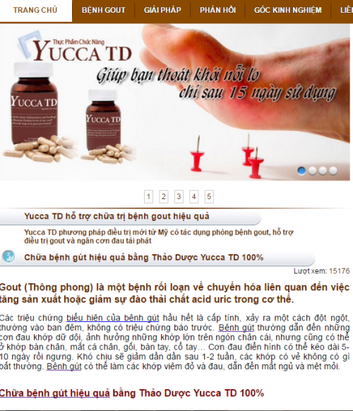 Quảng cáo thực phẩm chức năng Yucca TD: 'Mập mờ' lừa người dùng ảnh 1
