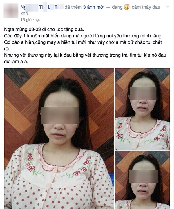 Bức xúc cô gái bị chồng đánh đập khi đang ở cữ ngay trước 8/3 ảnh 1