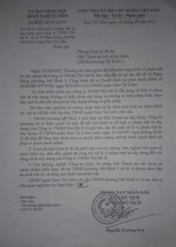 Siêu thị Trần Anh kinh doanh trên công trình xây dựng trái phép ảnh 2