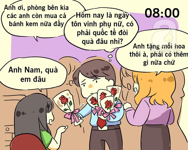 Nhật ký đầy bi kịch trong ngày 8/3 của một chàng trai đích thực ảnh 4