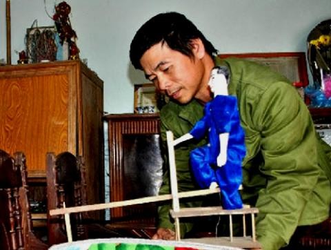 Độc đáo múa rối cạn của dân tộc Tày ảnh 3