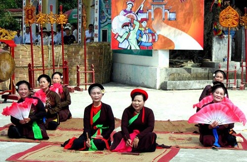 Tưng bừng lễ khai hội vị tổ nghề ca trù Việt Nam ảnh 3