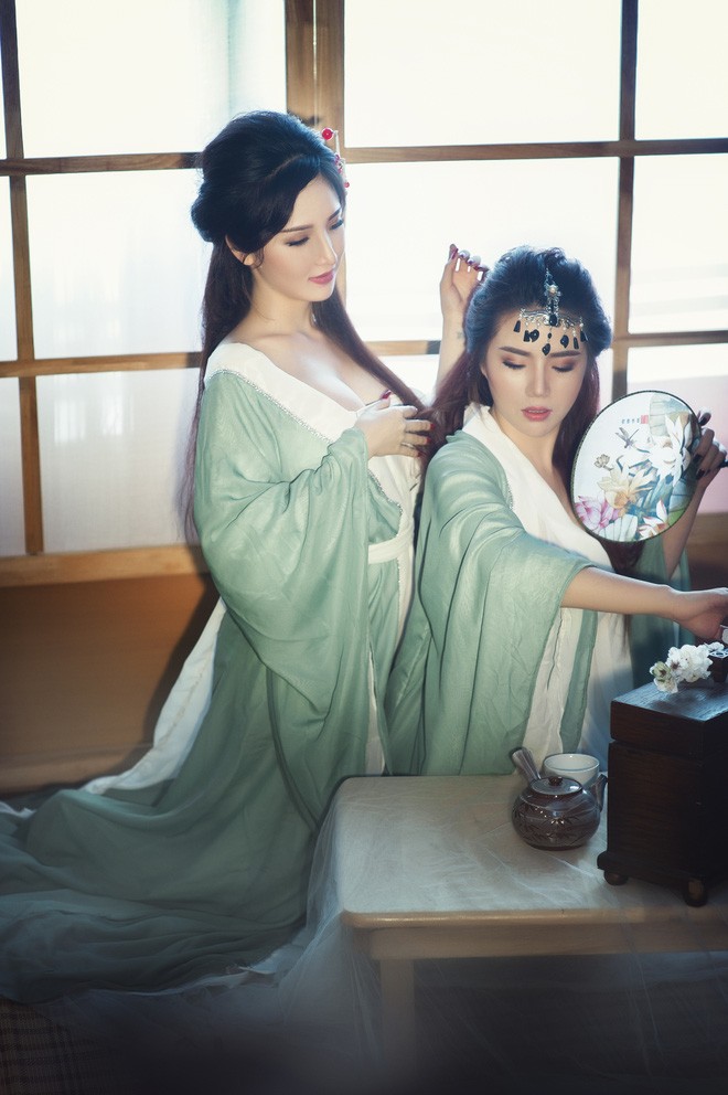 Dân mạng phẫn nộ với bộ ảnh Thúy Vân - Thúy Kiều thời hiện đại ảnh 9