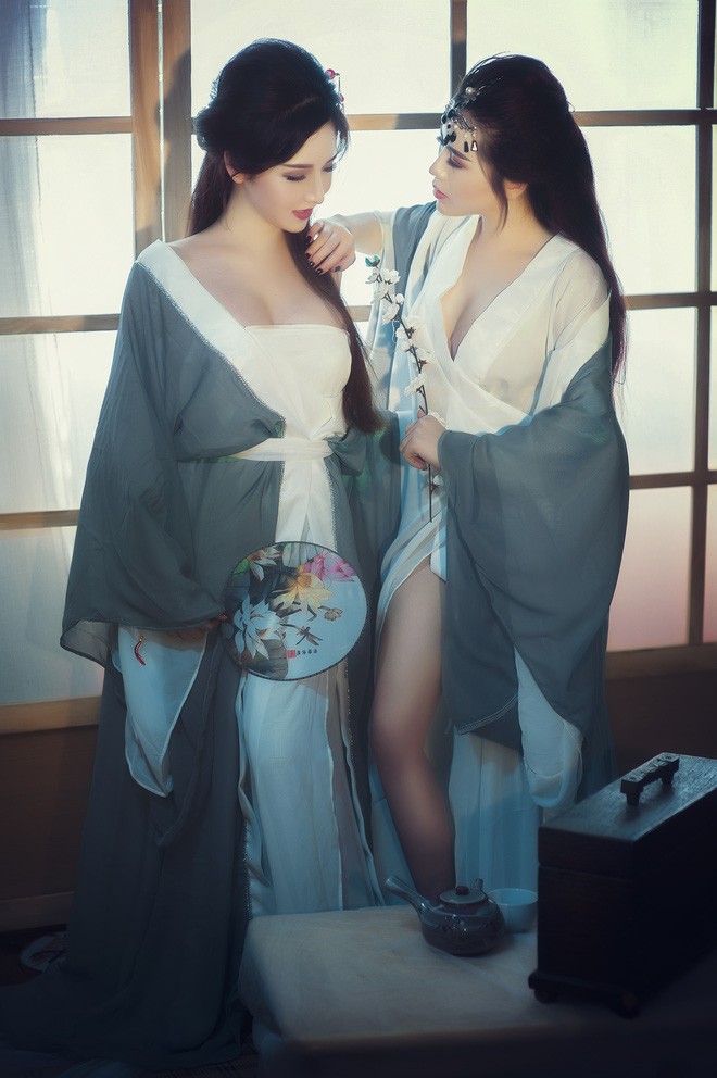 Dân mạng phẫn nộ với bộ ảnh Thúy Vân - Thúy Kiều thời hiện đại ảnh 5