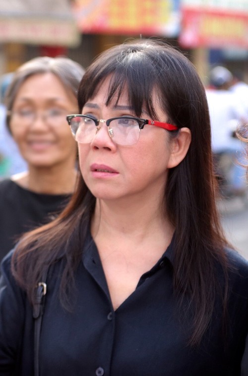 Nghẹn ngào tang lễ hỏa táng nhạc sĩ Nguyễn Ánh 9 ảnh 12