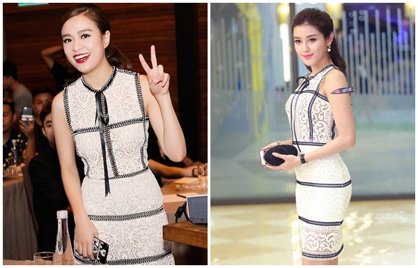 Dư luận 'mổ xẻ' vụ Huyền My diện váy nhái của Hoàng Thùy Linh ảnh 1