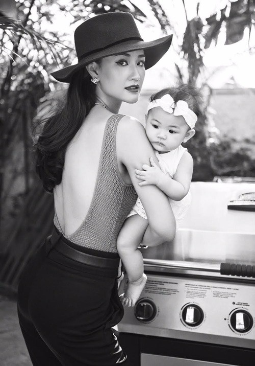 Maya khóc nghẹn nói về đại gia bố của con mình và Hà Hồ ảnh 3