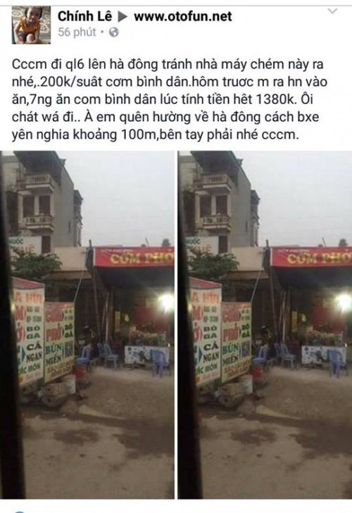 Khiếp vía suất cơm bình dân 200 nghìn ở Bến xe Yên Nghĩa ảnh 1