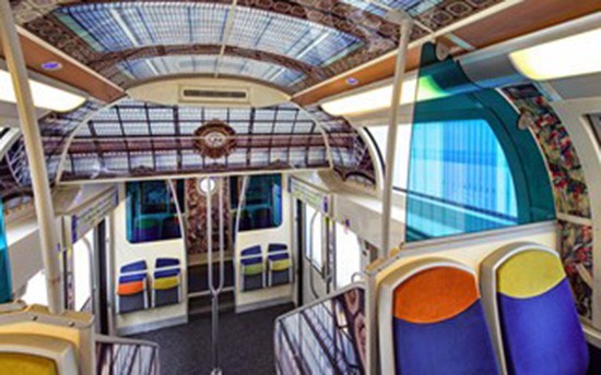 Độc đáo 'bảo tàng nghệ thuật' trên đường ray ảnh 4