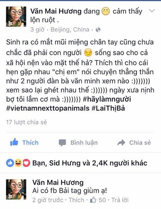 Văn Mai Hương bị tố giả tạo... kích động fan để 'hại' Sơn Tùng ảnh 2