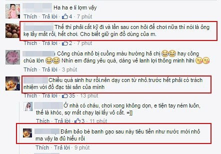 Thủy Tiên bị chỉ trích vì để con gái vứt bỏ xe giữa đường ảnh 6