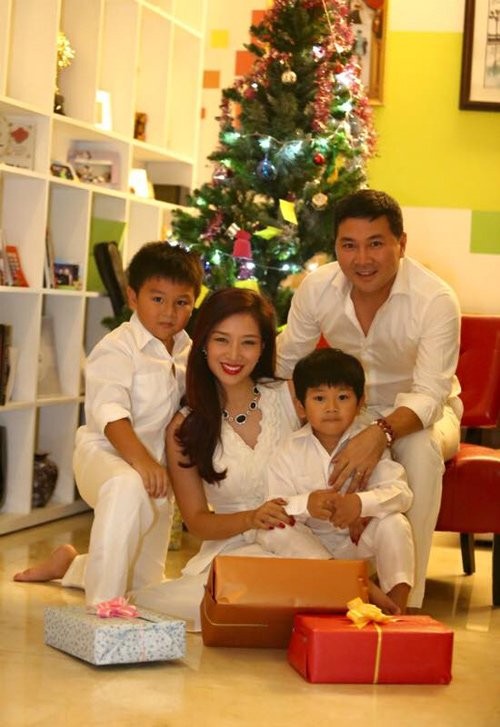 Á hậu Thu Hương không hề giữ chồng đại gia dù chồng khá đào hoa ảnh 2