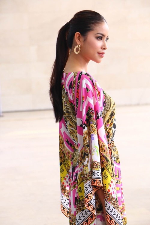 Phạm Hương sành điệu trước ngày ngồi ghế nóng The Face với Hà Hồ ảnh 5