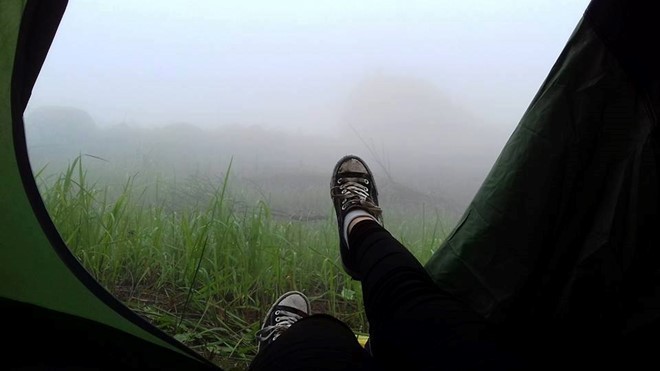 Trekking núi Chứa Chan ngày sương mù ảnh 5