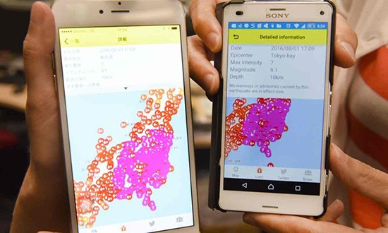 Dân Nhật hoảng hốt vì cảnh báo động đất 9 độ Richter ảnh 1
